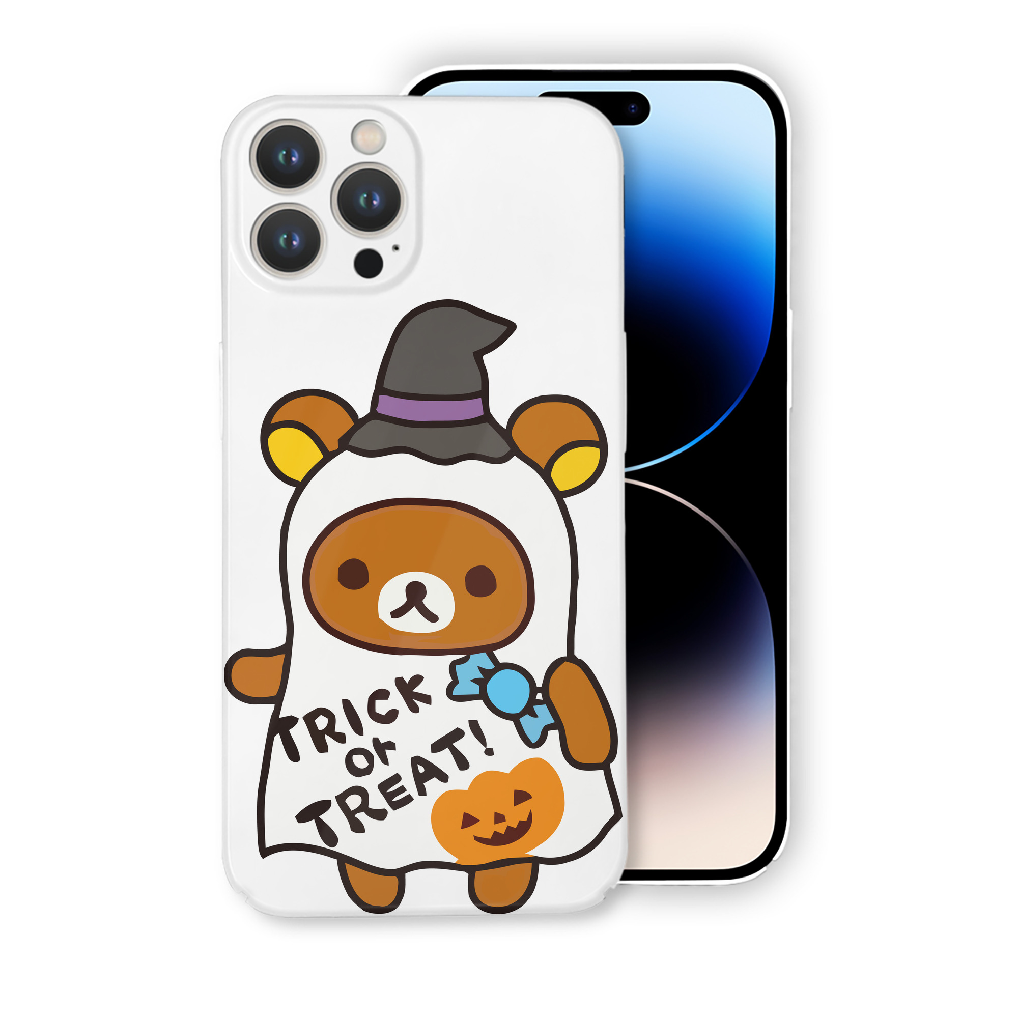 （画像用） リラックマ リラックマ キイロイトリ Rilakkuma Korilakkuma Kiiroitori 【iPhone 14シリーズ対応】ハードケース